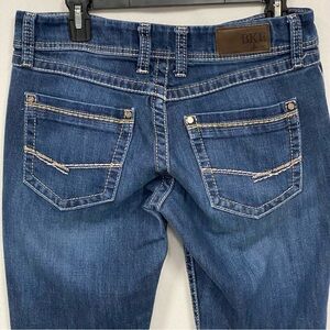BKE Denim Harper Jeans in Deep Blue